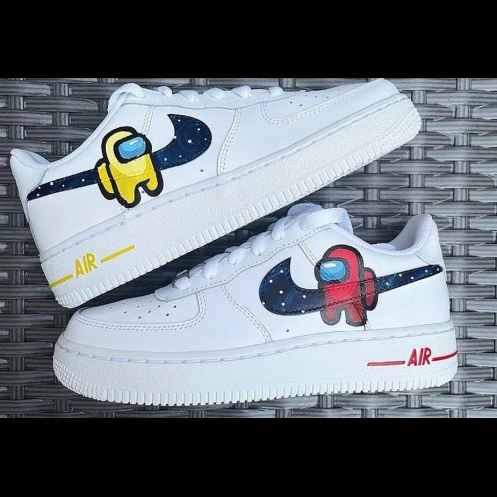 Custom Air Force 1 Nike Among Us